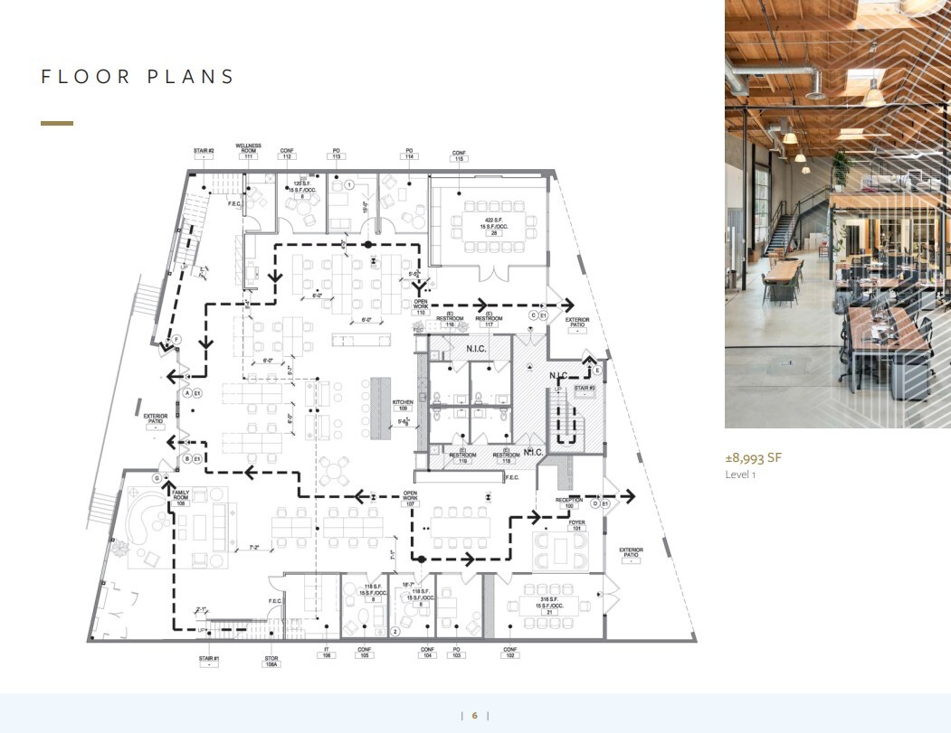 10401 Jefferson Blvd, Culver City, CA en venta Plano de la planta- Imagen 1 de 1