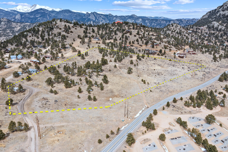 627 Little Prospect Rd, Estes Park, CO en venta - Vista aérea - Imagen 2 de 4