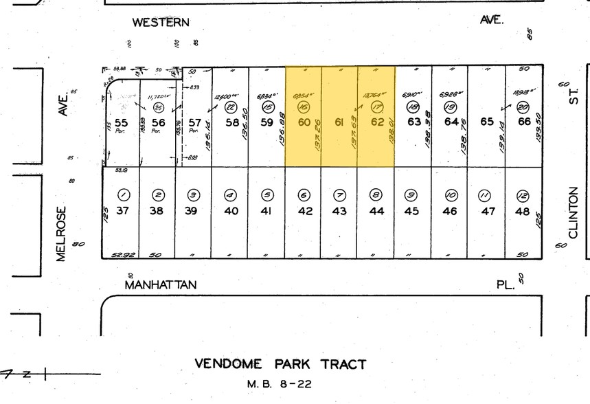 619 N Western Ave, Los Angeles, CA en alquiler - Plano de solar - Imagen 2 de 5