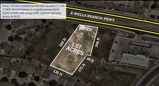 Más detalles de E Wells Branch Parkway, Pflugerville, TX - Terreno en alquiler