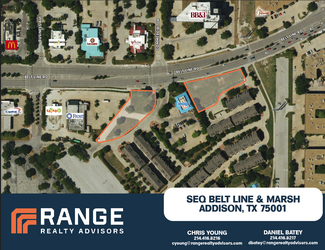 Más detalles para SEQ Marsh Lane & Belt Line Rd, Addison, TX - Terrenos en venta