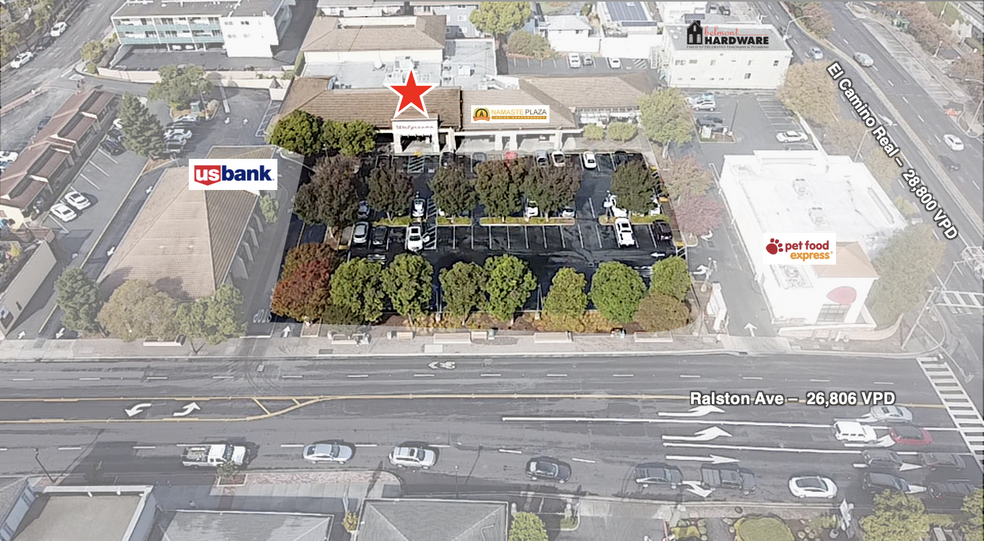 800-890 Ralston Ave, Belmont, CA en alquiler - Foto del edificio - Imagen 3 de 11