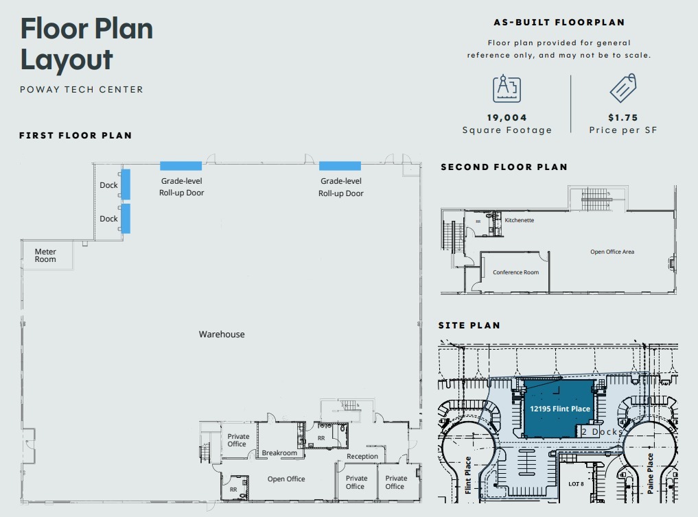 12195 Flint Pl, Poway, CA en alquiler Plano de la planta- Imagen 1 de 1