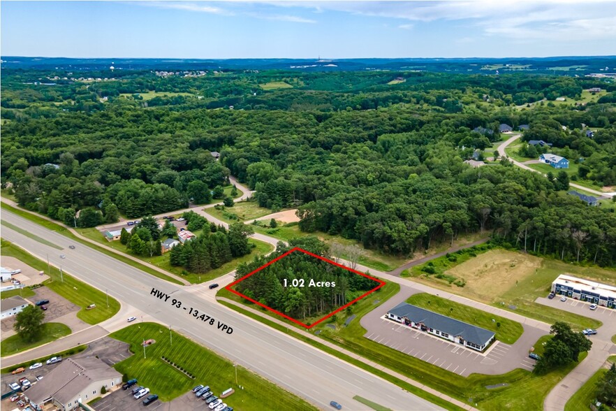 Hwy 93 Hwy, Eau Claire, WI en venta - Vista aérea - Imagen 1 de 1