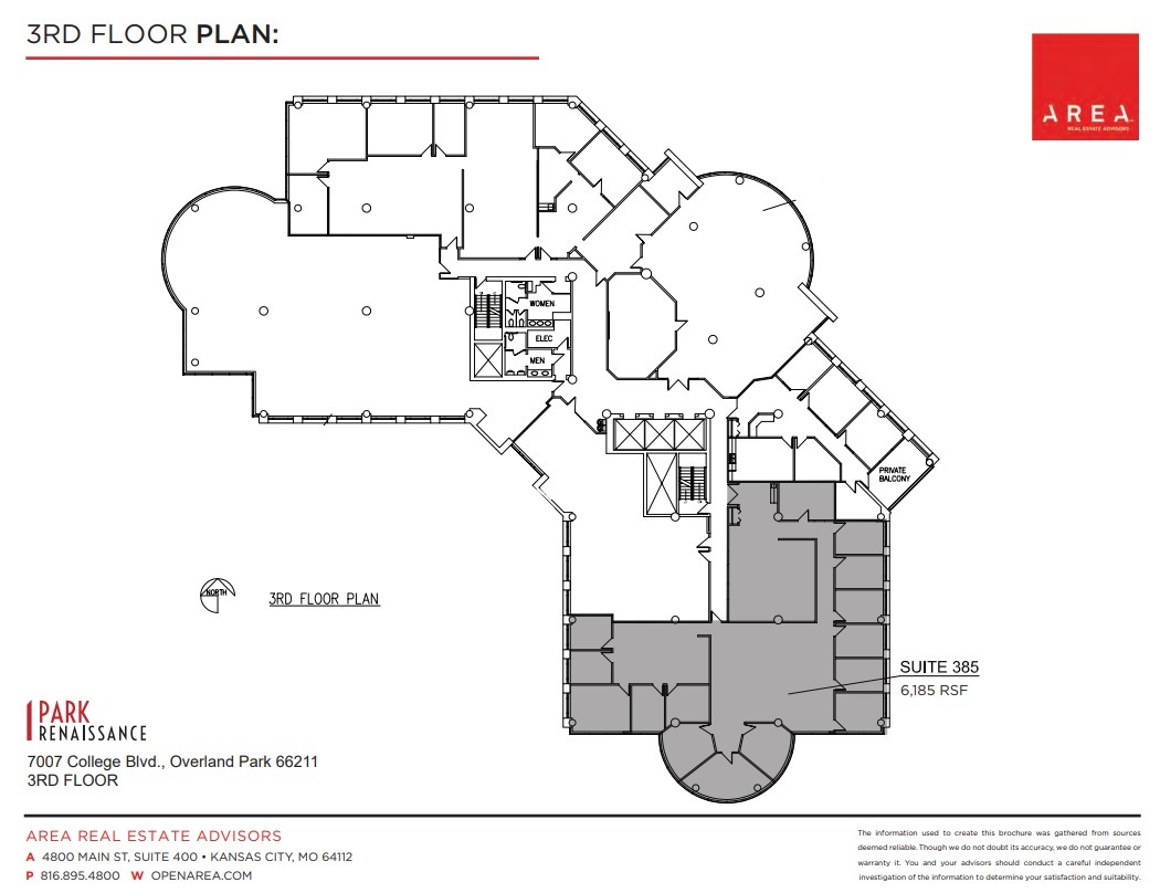 7007 College Blvd, Overland Park, KS en alquiler Plano de la planta- Imagen 1 de 1