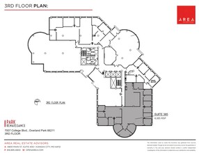 7007 College Blvd, Overland Park, KS en alquiler Plano de la planta- Imagen 1 de 1