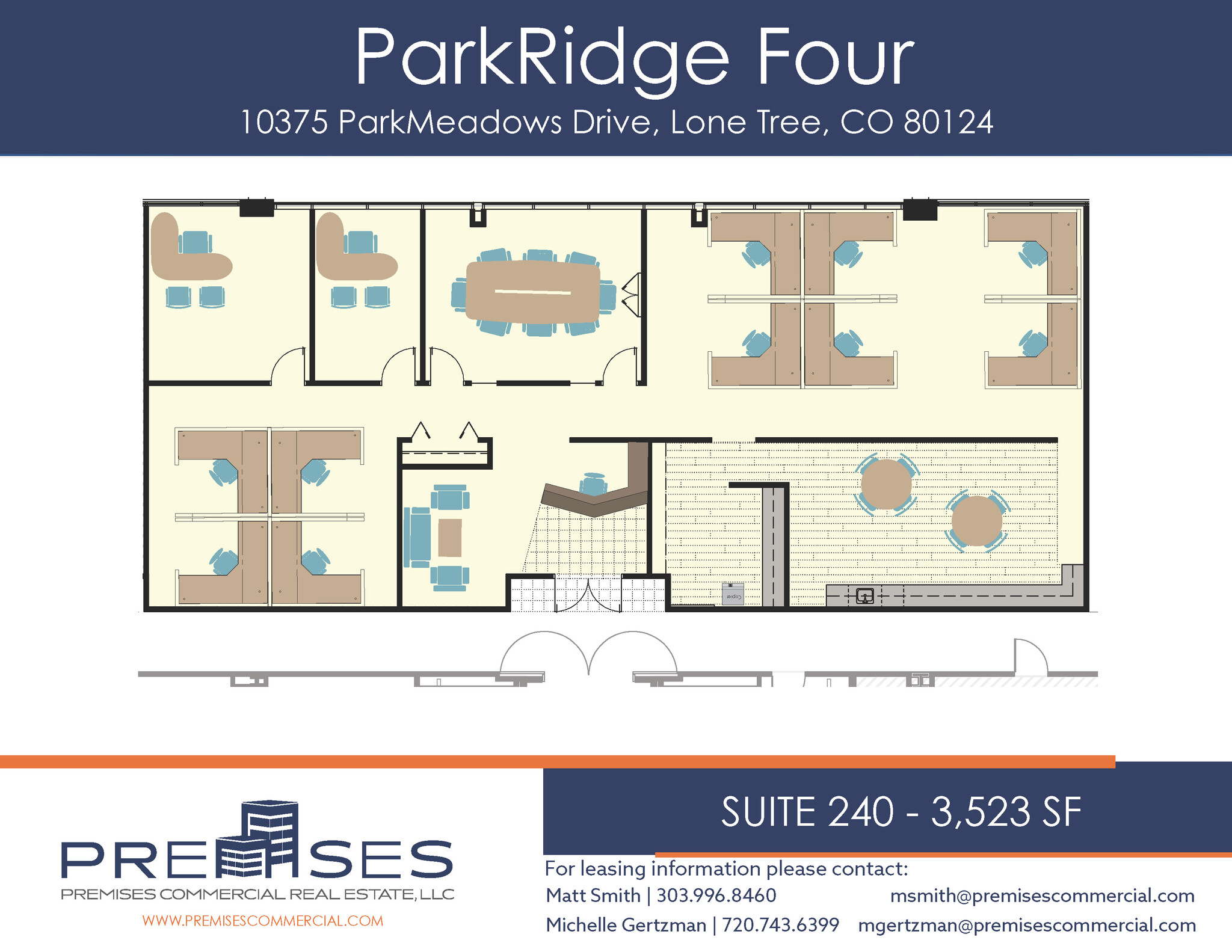 10375 Park Meadows Dr, Lone Tree, CO en alquiler Plano de la planta- Imagen 1 de 1