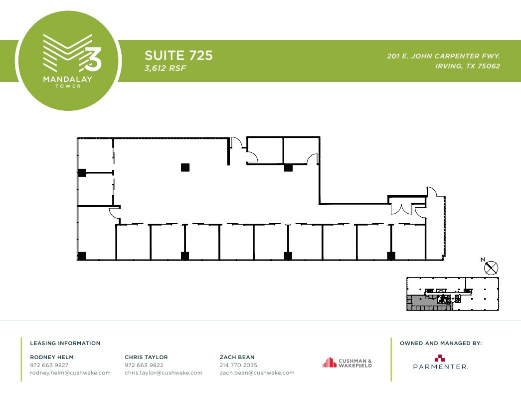 201 E John Carpenter Fwy, Irving, TX en alquiler Plano de la planta- Imagen 1 de 1