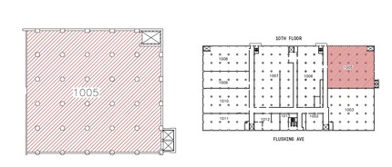 141 Flushing Ave, Brooklyn, NY en alquiler Plano de la planta- Imagen 2 de 2