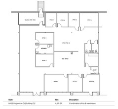 8401-8475 Helgerman Ct, Gaithersburg, MD en alquiler Plano de la planta- Imagen 1 de 1