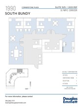 1990 S Bundy Dr, Los Angeles, CA en alquiler Plano de la planta- Imagen 1 de 1