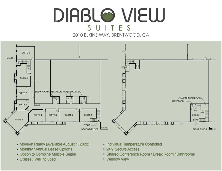 2010 Elkins Way, Brentwood, CA en alquiler - Plano de la planta - Imagen 2 de 11