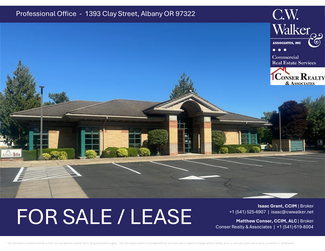 Más detalles para 1393 Clay St SE, Albany, OR - Oficinas en venta