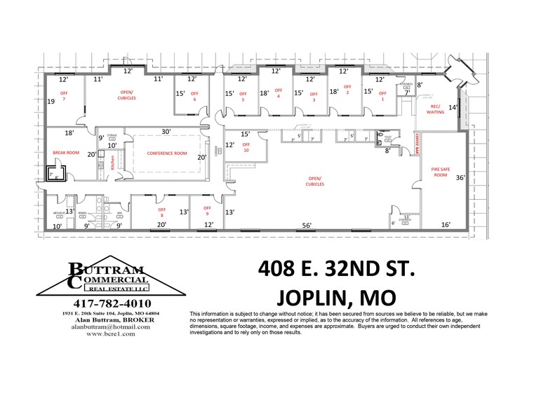 408 E 32nd St, Joplin, MO en alquiler - Foto del edificio - Imagen 3 de 34