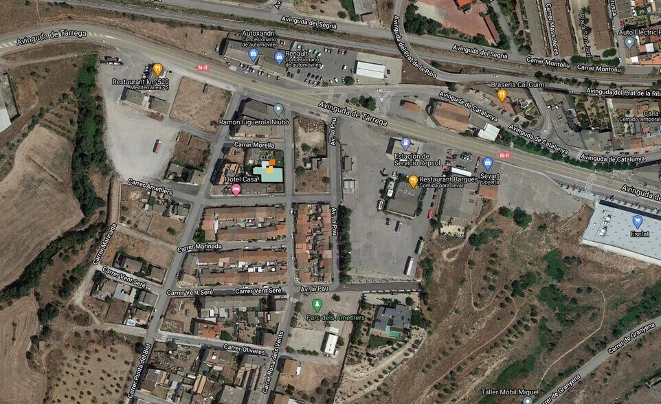 Carrer Ametllers, 4, Cervera, Lérida en venta - Plano de solar - Imagen 2 de 2