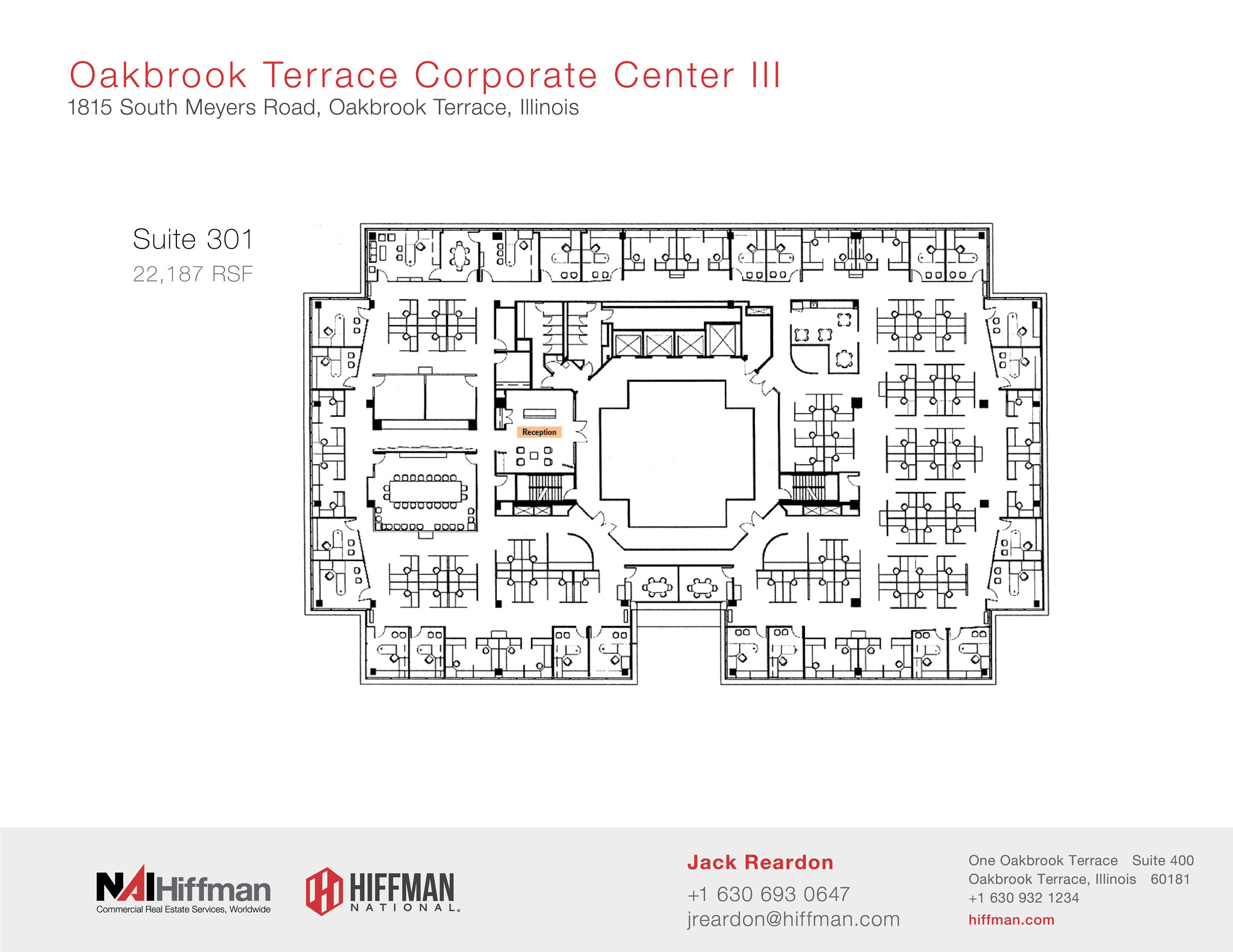 1815 S Meyers Rd, Oakbrook Terrace, IL en alquiler Plano de la planta- Imagen 1 de 1