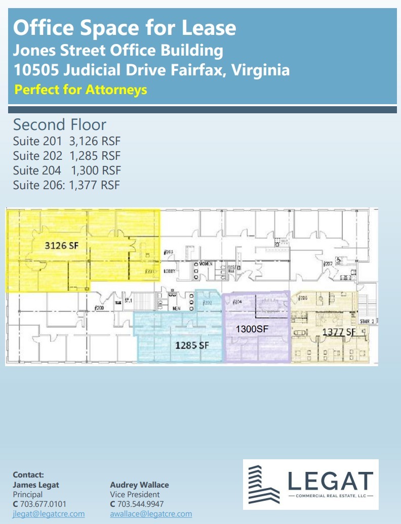 10505 Judicial Dr, Fairfax, VA en alquiler Plano de la planta- Imagen 1 de 1