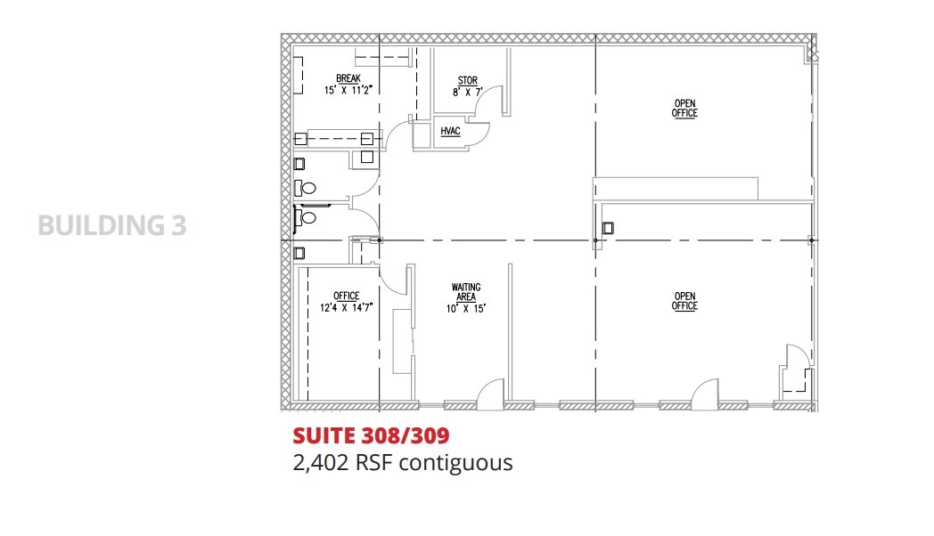 8101 Hinson Farm Rd, Alexandria, VA en alquiler Plano de la planta- Imagen 1 de 1