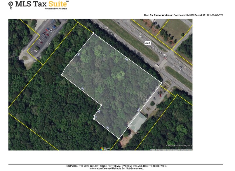 8745 Dorchester Road, North Charleston, SC en venta - Plano de solar - Imagen 1 de 2