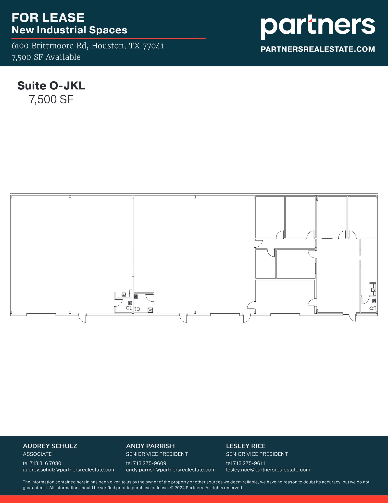 6100 Brittmoore Rd, Houston, TX en alquiler Plano del sitio- Imagen 1 de 1