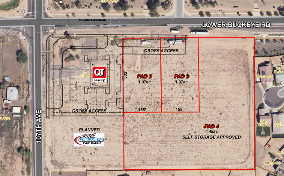 SEC 107th Ave & Lower Buckeye Rd, Phoenix, AZ en venta - Foto del edificio - Imagen 3 de 5