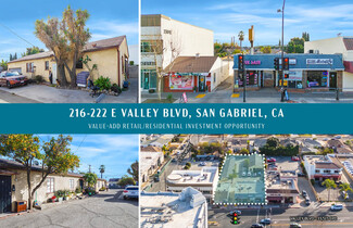 Más detalles para 216-222 E Valley Blvd, San Gabriel, CA - Locales en venta