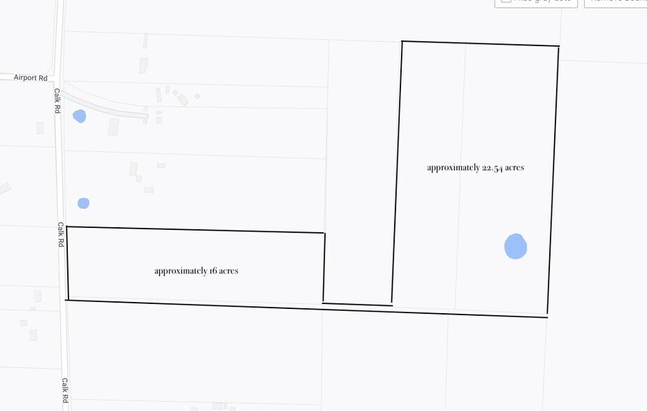 Land Calk Rd (3 lots) cartera de 3 inmuebles en venta en LoopNet.es - Vista aérea - Imagen 2 de 2