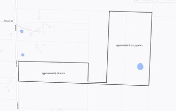 Calk Rd, Tioga, TX - AÉREA vista de mapa