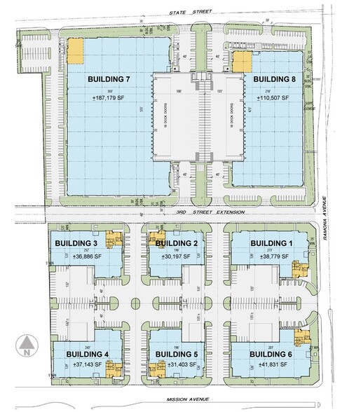 Ramona Ave & Mission Blvd, Montclair, CA en alquiler - Plano del sitio - Imagen 3 de 43