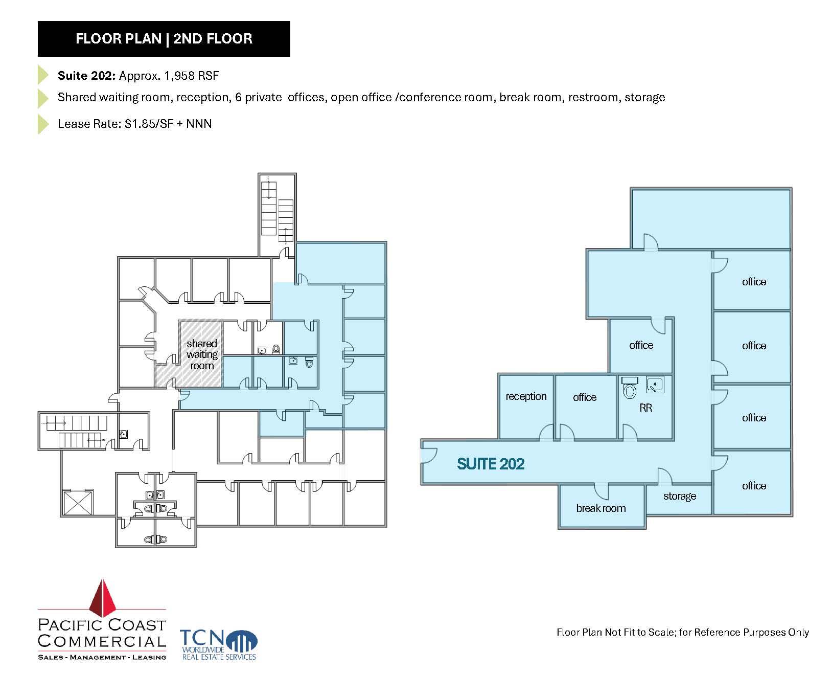 296 H St, Chula Vista, CA en alquiler Plano de la planta- Imagen 1 de 1