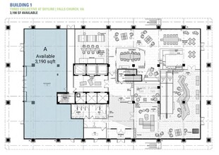 5205 Leesburg Pike, Falls Church, VA en alquiler Plano de la planta- Imagen 1 de 1