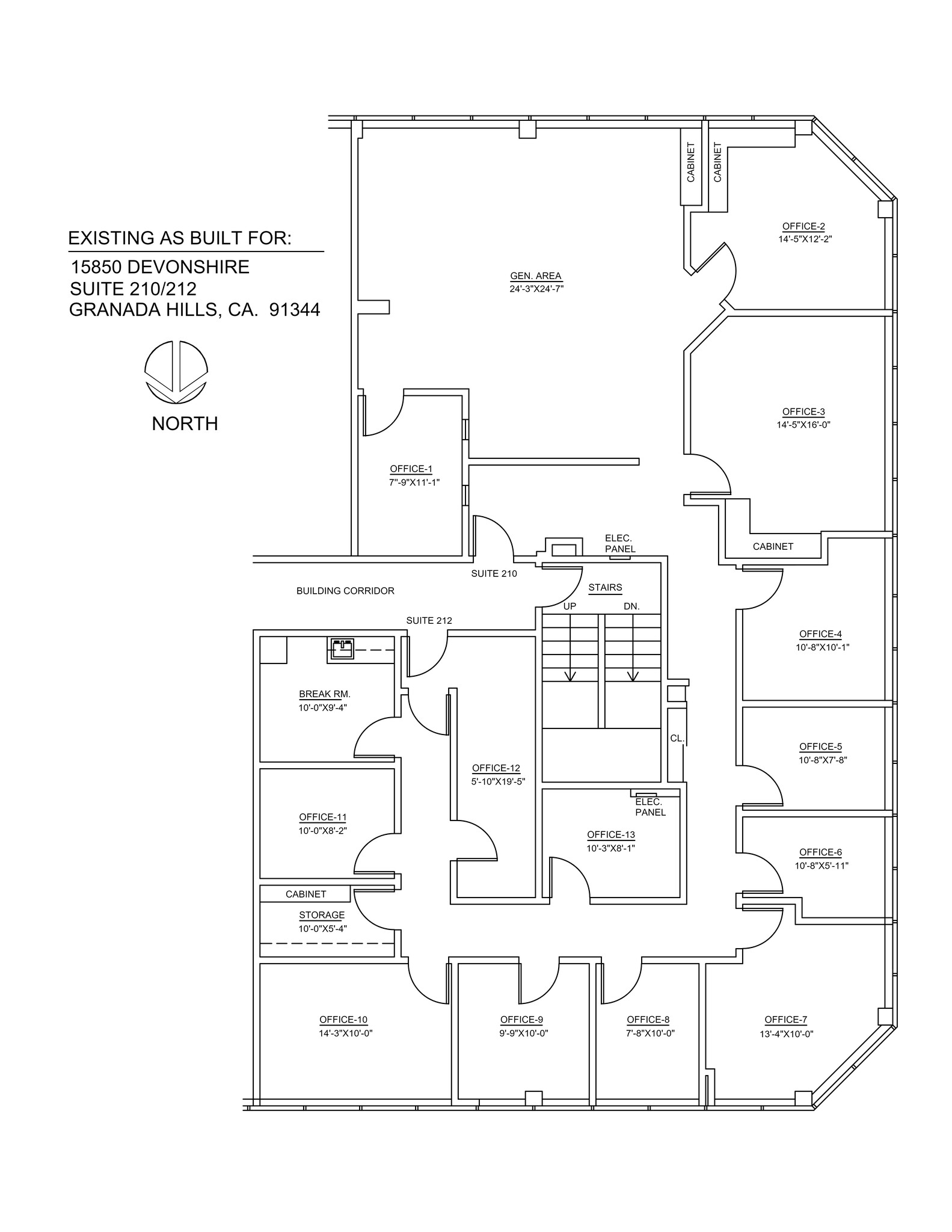 15650 Devonshire St, Granada Hills, CA en alquiler Plano del sitio- Imagen 1 de 1