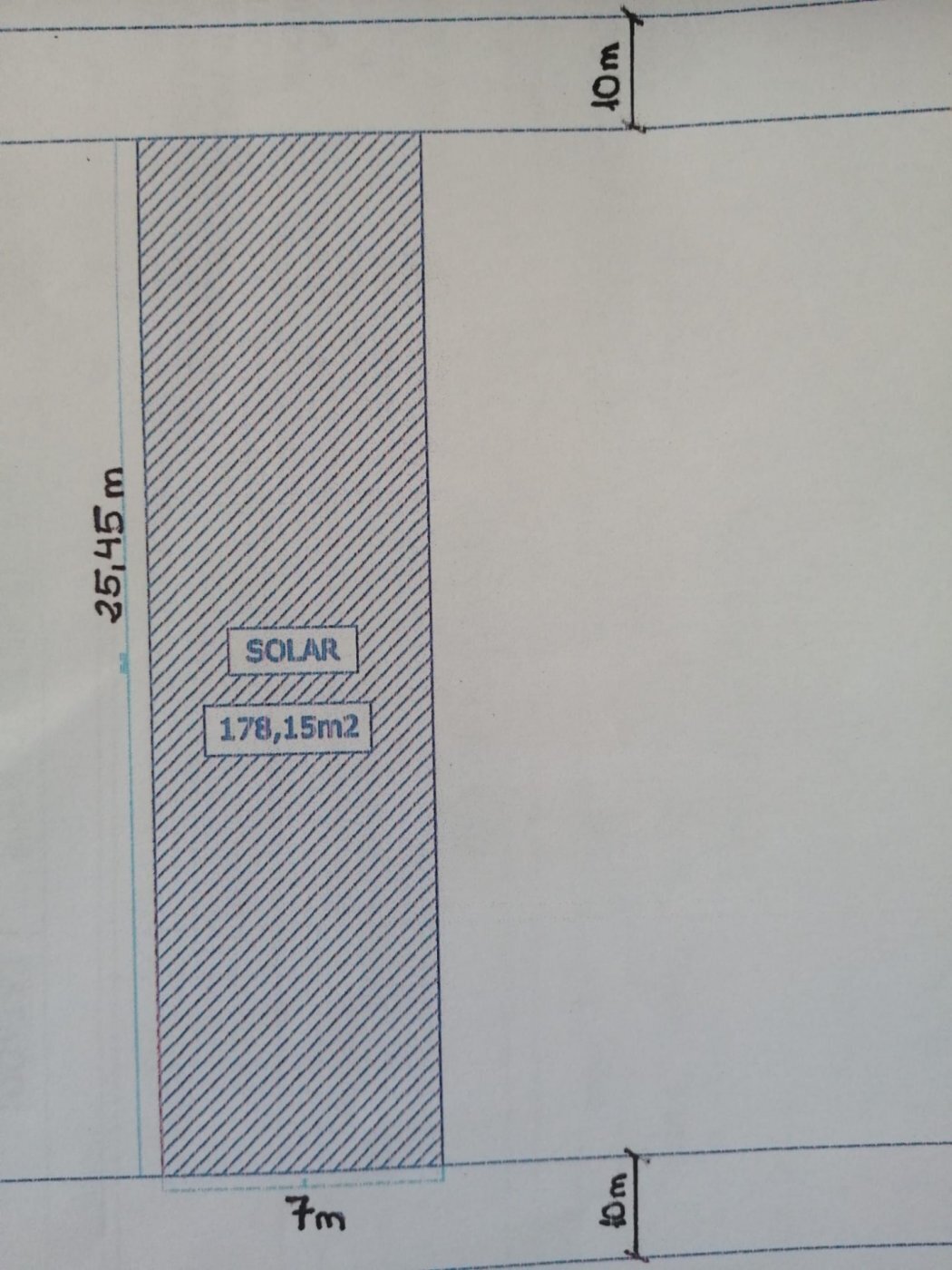 Terreno en El Ejido, Almería en venta Plano del sitio- Imagen 1 de 2