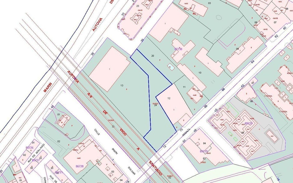 Rúa Rosalía de Castro, 72, Pontevedra, Pontevedra en venta - Plano de la planta - Imagen 2 de 20