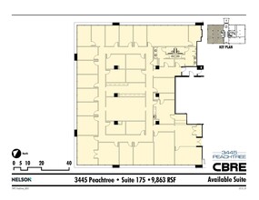 3445 Peachtree Rd NE, Atlanta, GA en alquiler Plano de la planta- Imagen 1 de 1