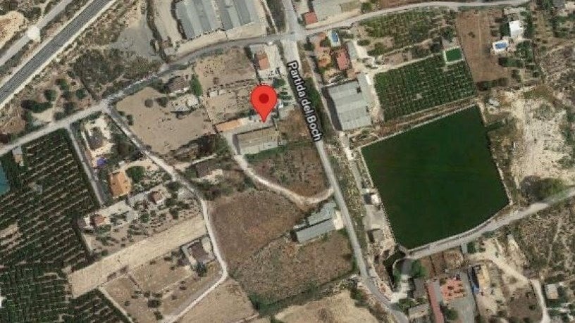 Nave en Crevillent en venta - Vista aérea - Imagen 1 de 2