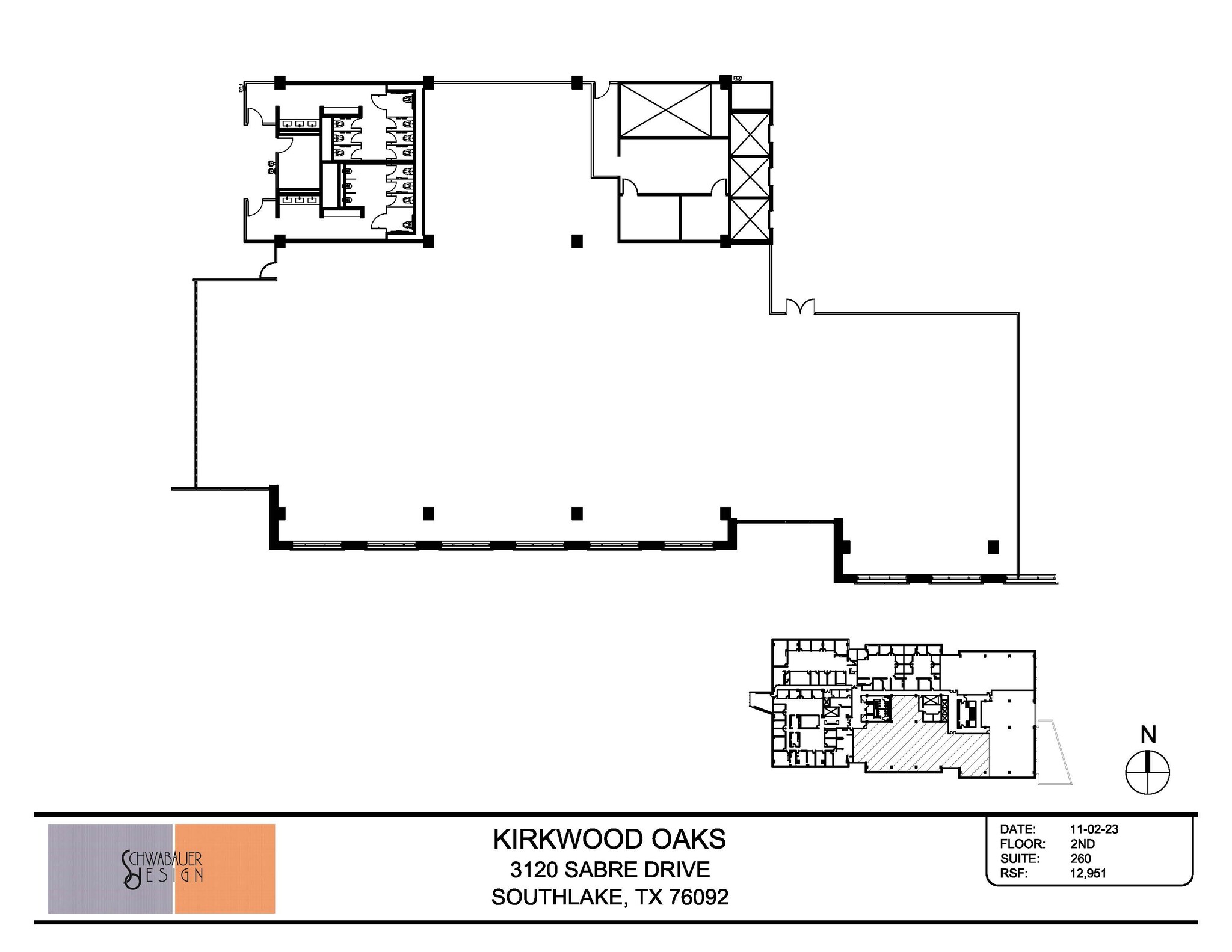 3120 Sabre Dr, Southlake, TX en alquiler Plano de la planta- Imagen 1 de 2