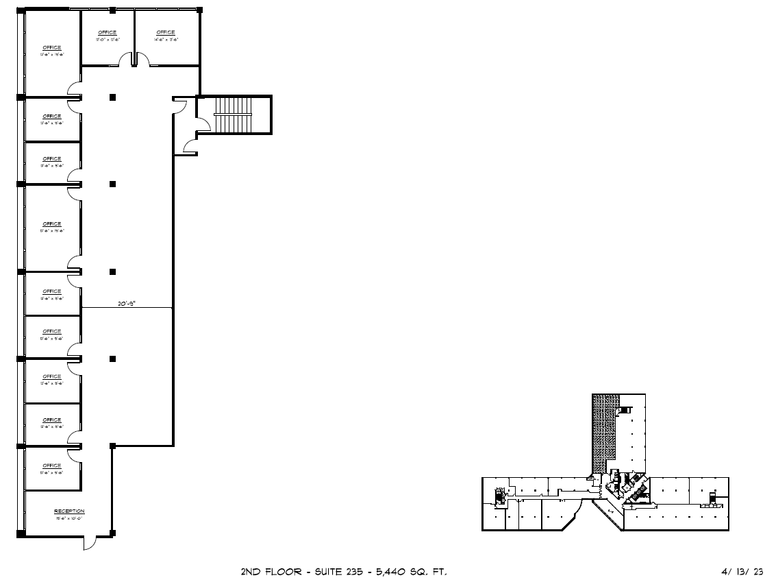 500 College Rd E, Princeton, NJ en alquiler Plano de la planta- Imagen 1 de 8