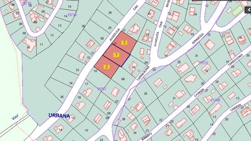 Avinguda de Can Massuet, 14-18, Dosrius, Barcelona en venta - Plano del sitio - Imagen 3 de 3