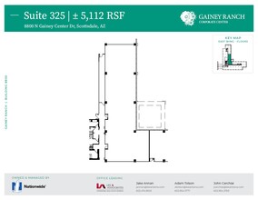 8800 N Gainey Center Dr, Scottsdale, AZ en alquiler Plano de la planta- Imagen 1 de 1