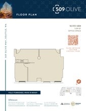 509 Olive Way, Seattle, WA en alquiler Plano de la planta- Imagen 1 de 1