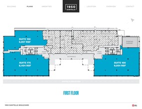 1950 Sawtelle Blvd, Los Angeles, CA en alquiler Plano de la planta- Imagen 1 de 1