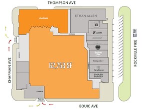 1801 Chapman Ave, Rockville, MD en alquiler Plano de la planta- Imagen 1 de 1