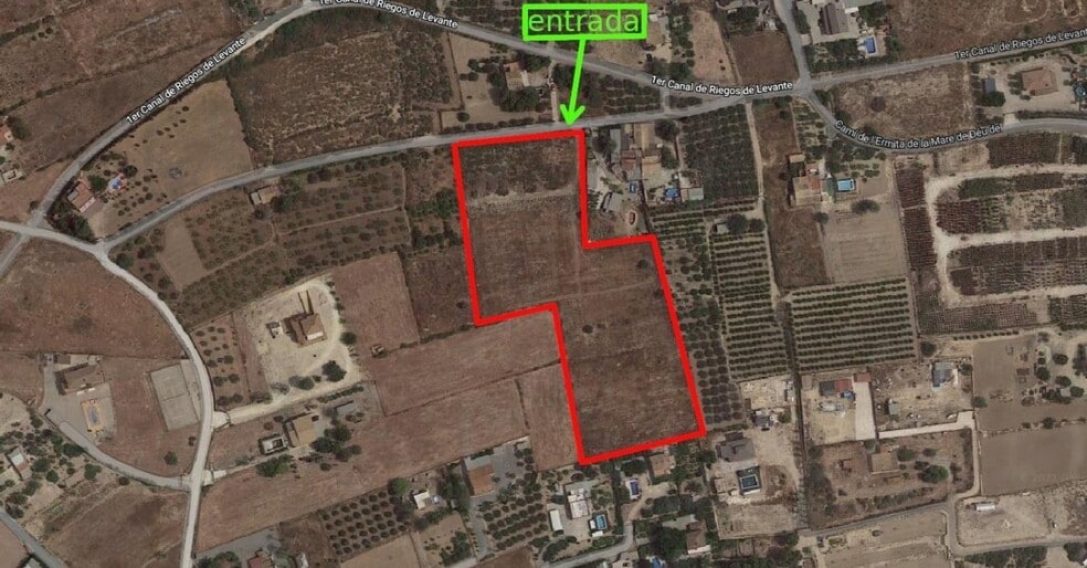 Terreno en Elche, Alicante en venta - Vista aérea - Imagen 3 de 19