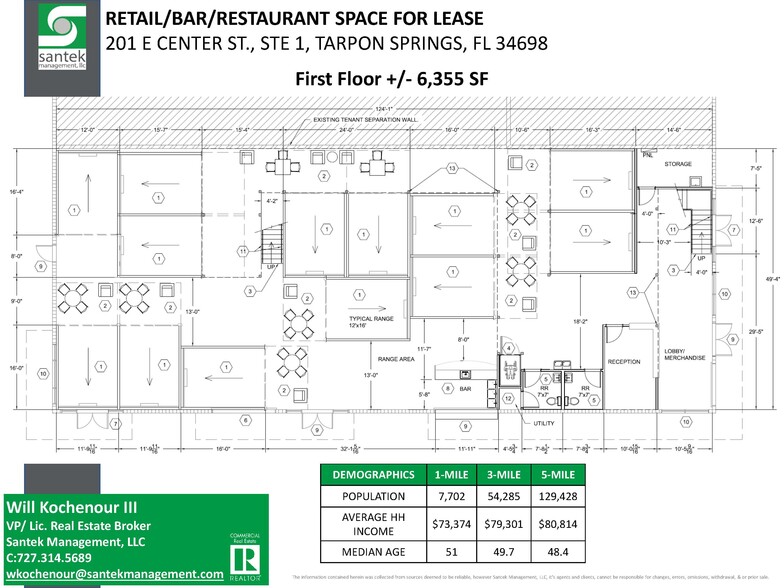 201 E Center St, Tarpon Springs, FL en alquiler - Foto del edificio - Imagen 3 de 72