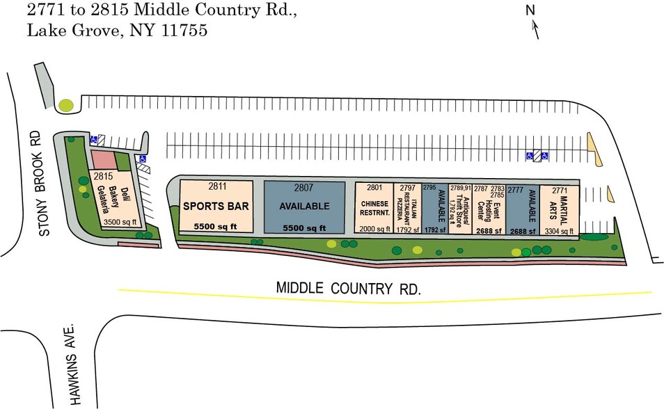 2789 Middle Country Rd, Lake Grove, NY en alquiler - Foto del edificio - Imagen 2 de 5