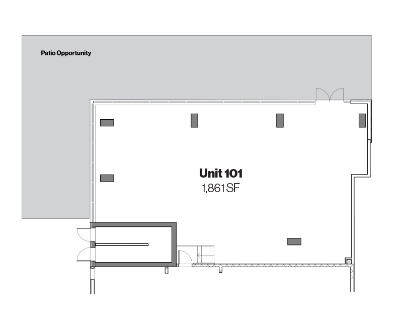 151 4 St NE, Calgary, AB en alquiler Plano de la planta- Imagen 1 de 4