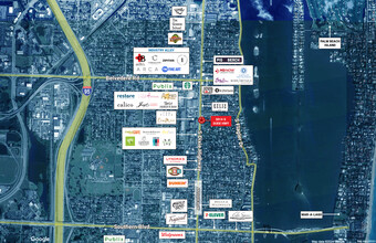 3008-3014 S Dixie Hwy, West Palm Beach, FL - VISTA AÉREA  vista de mapa