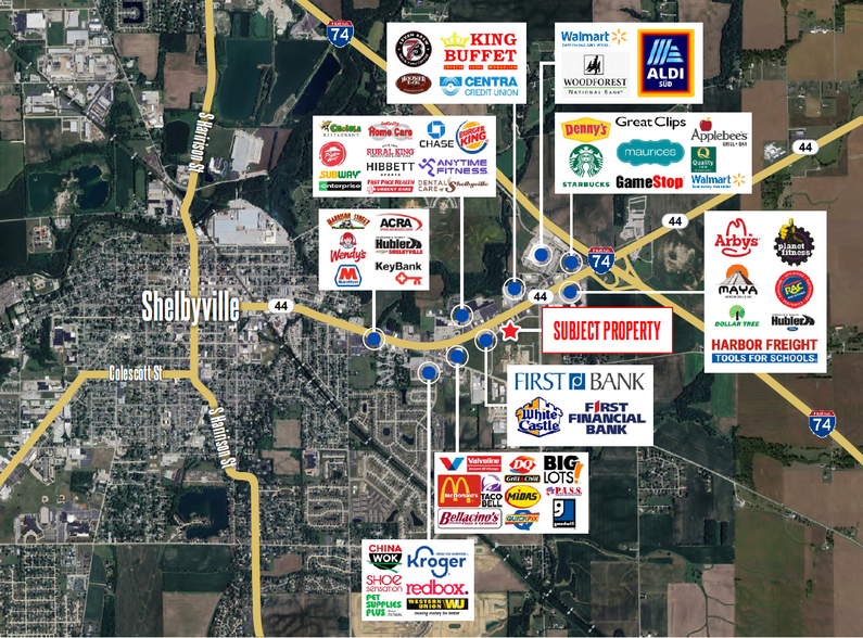 2000 Marketplace Blvd, Shelbyville, IN en venta - Vista aérea - Imagen 2 de 2