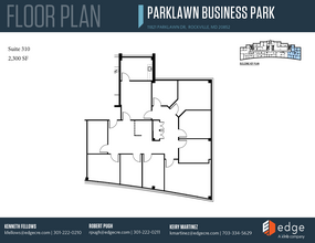 11821 Parklawn Dr, Rockville, MD en alquiler Plano de la planta- Imagen 1 de 1